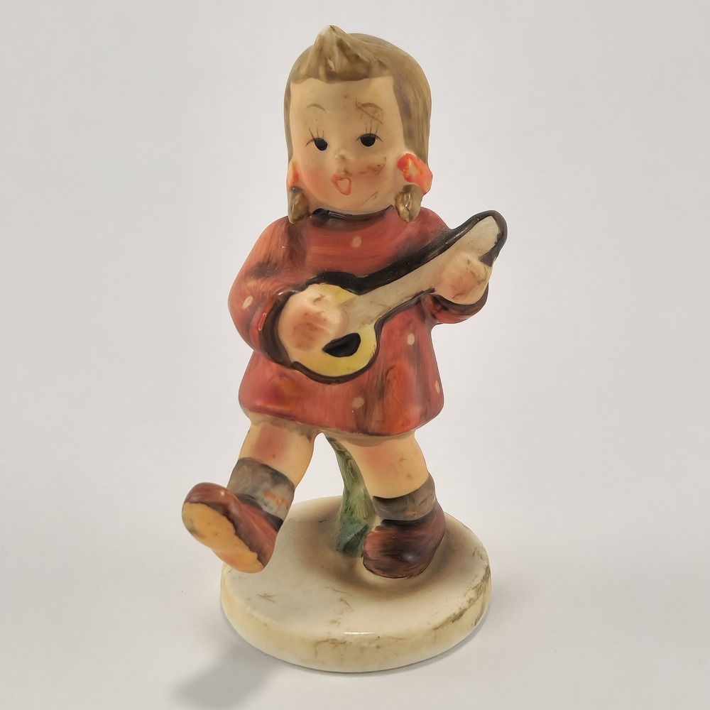 Vintage Napco The Strummer S901 Girl Guitar Figurine Japan 1950s
